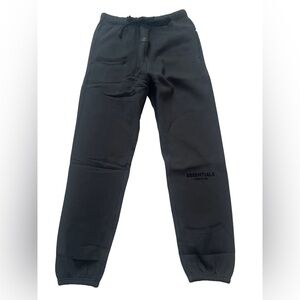 Fear of God Essentials Stretch Limo Black Sweatpants XL, GUARANTEED AUTHENTIC